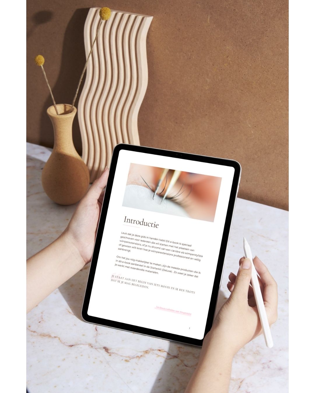 E-book “Van Wimperliefhebber Naar Wimperstylist”