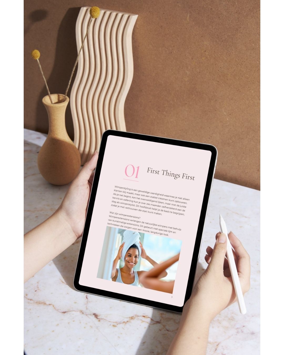 E-book “Van Wimperliefhebber Naar Wimperstylist”