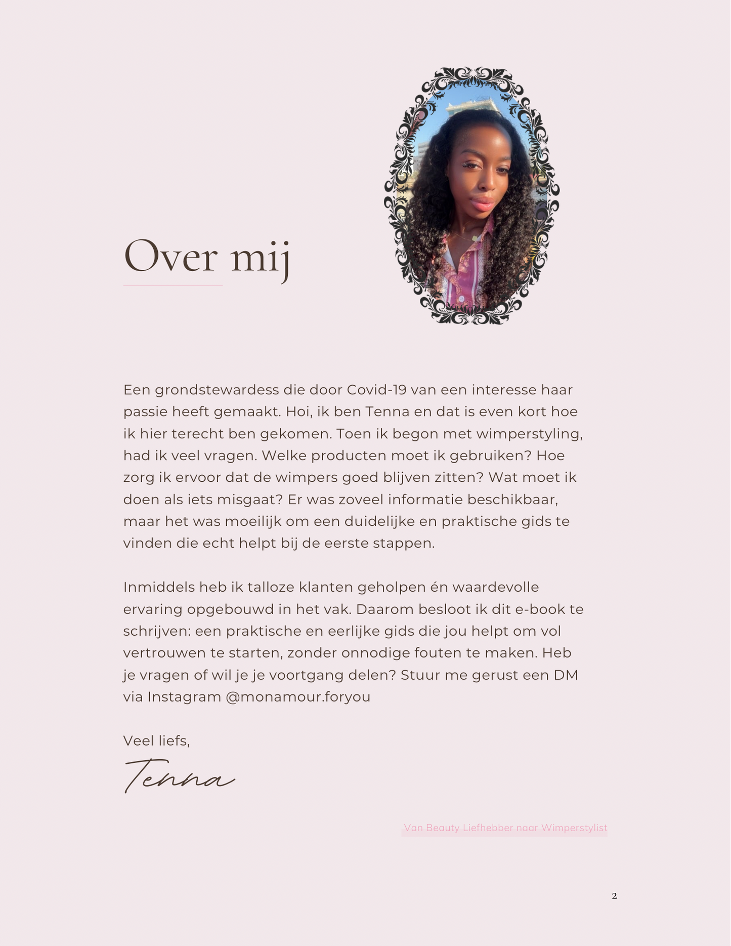 E-book “Van Wimperliefhebber Naar Wimperstylist”
